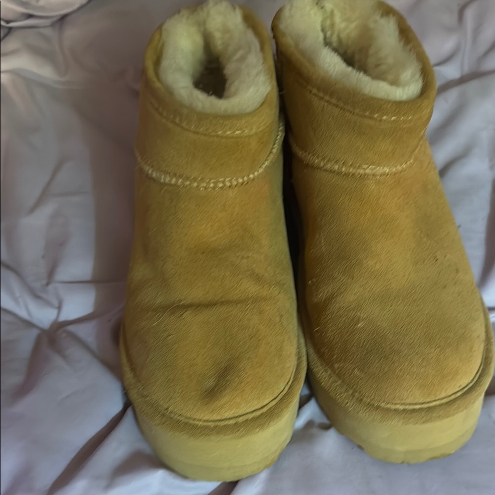 Cozy Tan Kids Boots